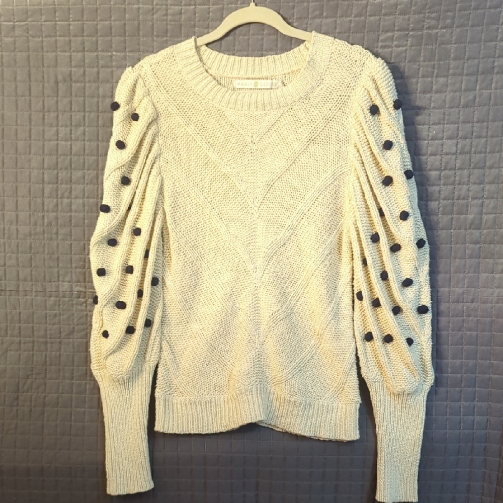 NWT.  Marie Oliver Bridget Sweater.  Large.  $258 Retail